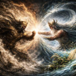 Evolución y Transformación de los Roles Divinos: De Anu y Enlil a Yahvé y Lucifer